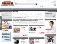 Tablet Screenshot of mauk24.de